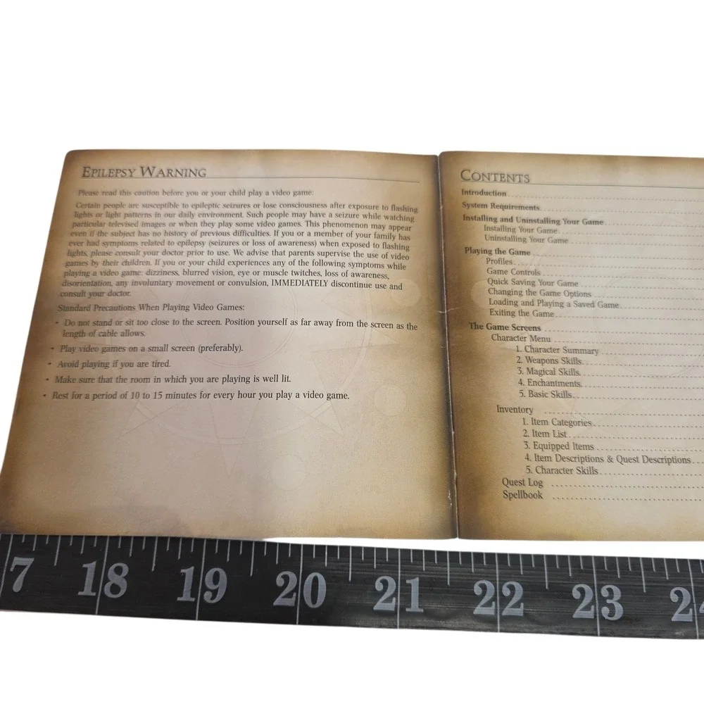NeverEnd PC‎ CD-ROM Fantasy RPG Instruction Manual Booklet Only Authentic OEM